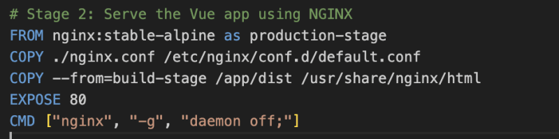 Updated Dockerfile