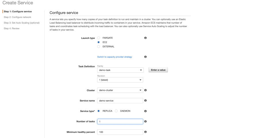 Demo service