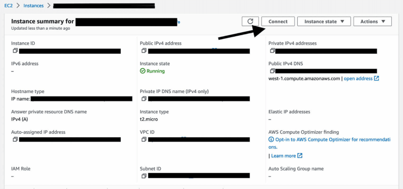 EC1 chat overview page