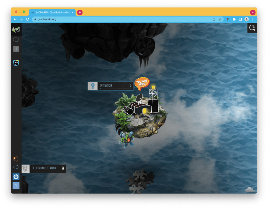 Juego JavaScript CheckIO