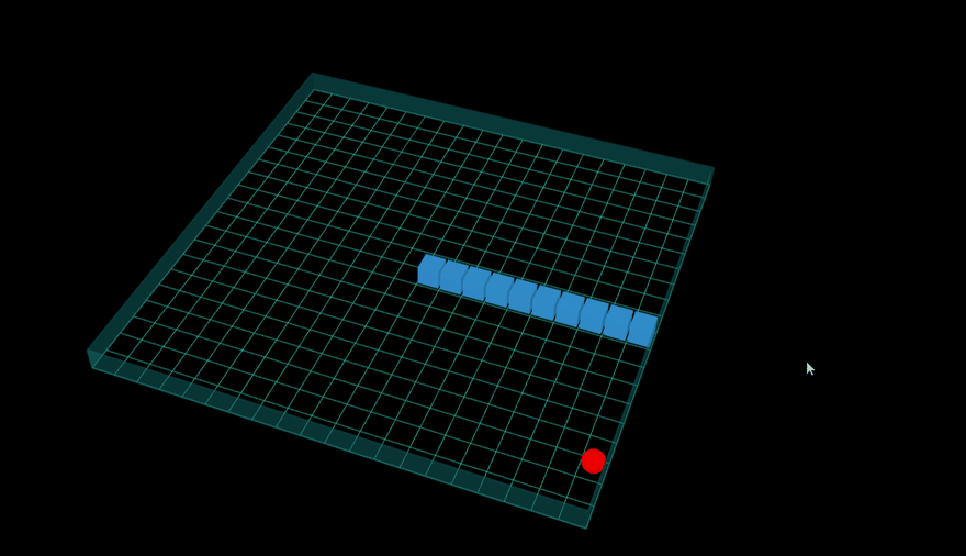 snake game gif