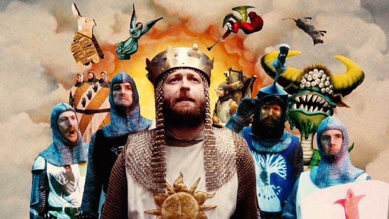 poster of Monty Python and the Quest for the Holy Grail