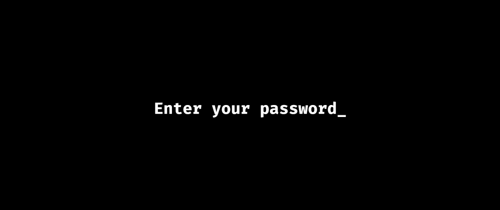 Cover image for How to properly use passwords