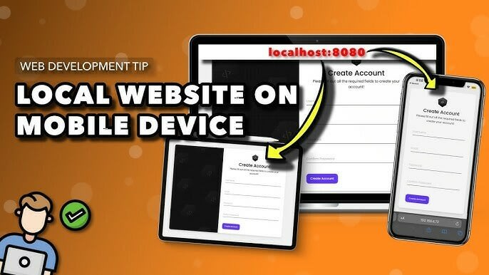 how to access localhost in mobile devices during development