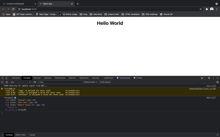 How to integrate React frontend with Node backend - DEV Community