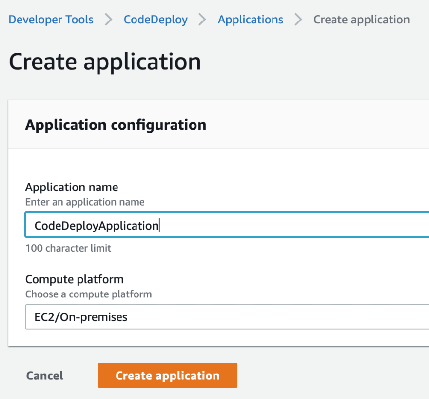 CreateApplication