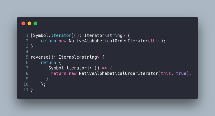 Understanding Iterator Pattern in JavaScript/Typescript using Symbol ...