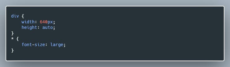 CSS File For Options HTML Page