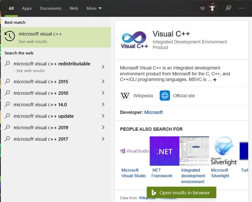 Microsoft Visual