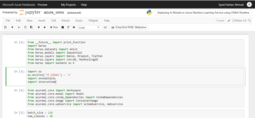 Keras azure clearance