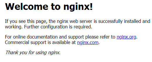 Image nginx