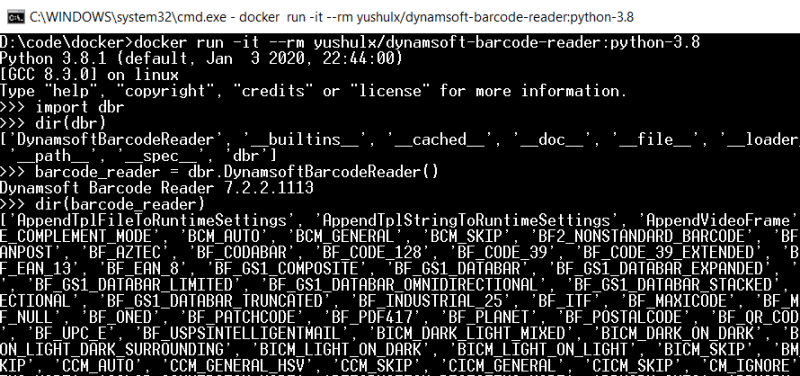 Validate Python Code