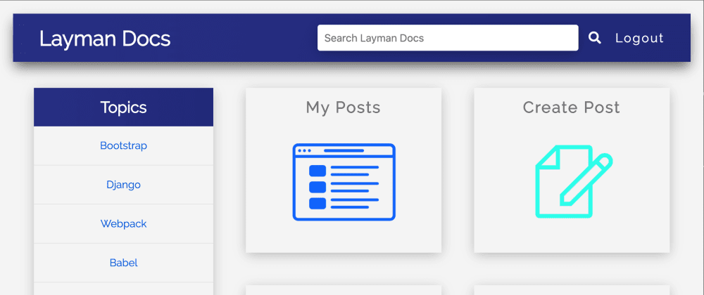 Cover image for Rails & JS Project: Layman Docs