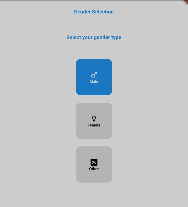 How To Design Custom Flutter Radio Button with Code Example