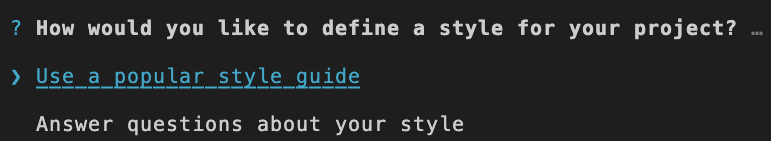 Style Guide