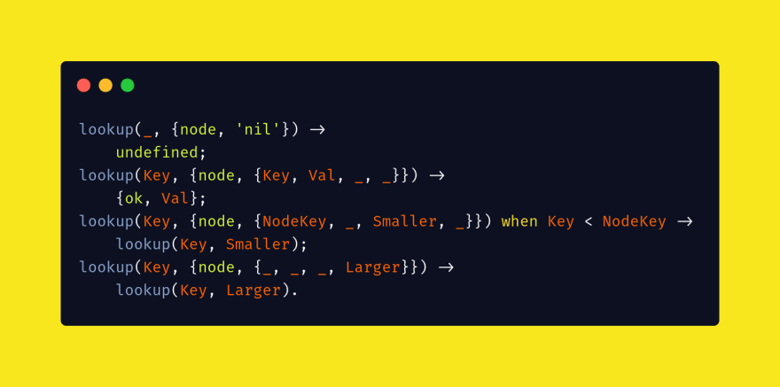 Lookup function to retrieve value from binary tree