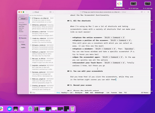 5 Things you need to know about screenshots on a Mac