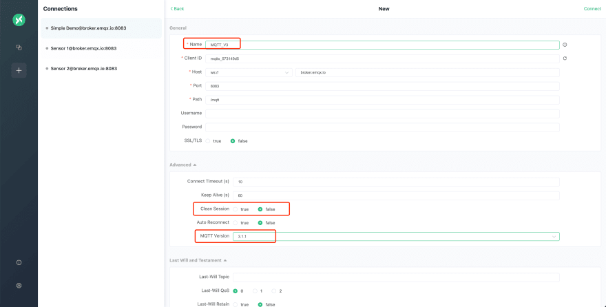 MQTT protocol configuration in Trydan