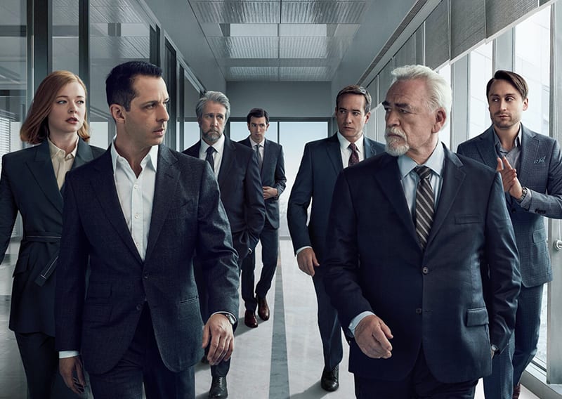 The Roy family from Succession series