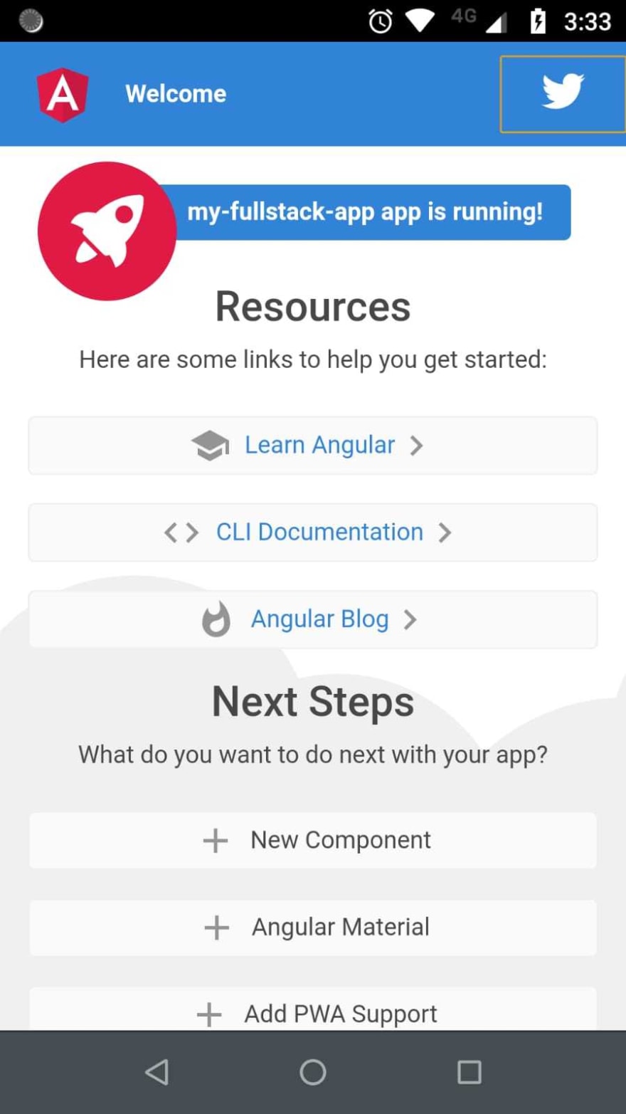 Convert Angular project to Android APK in 10 steps