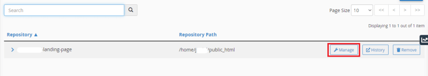 Manage Repositories