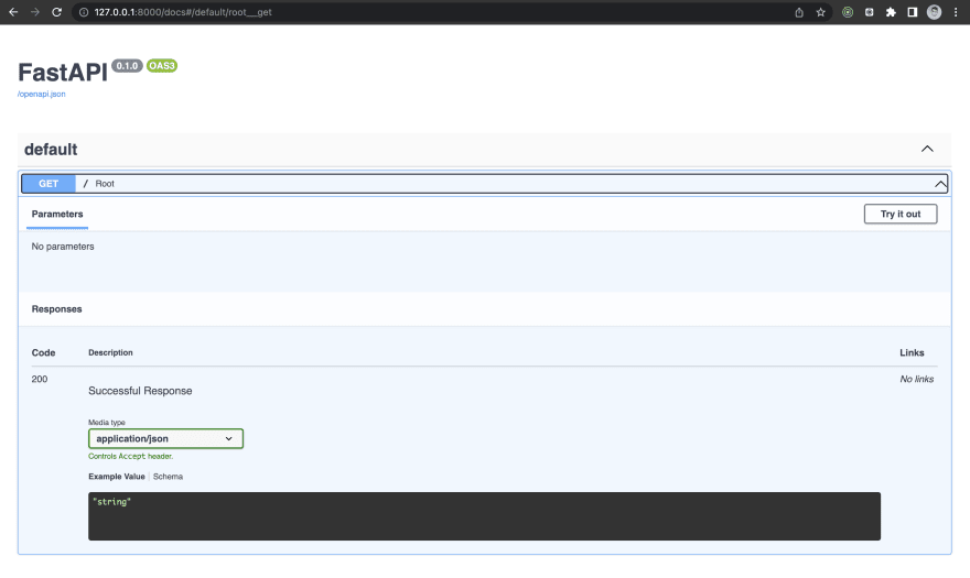 Build Rest API with FastAPI in 3 steps - DEV Community