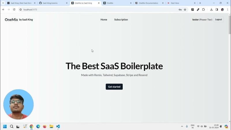 Launch your SaaS faster with OneMix by SaaS King
