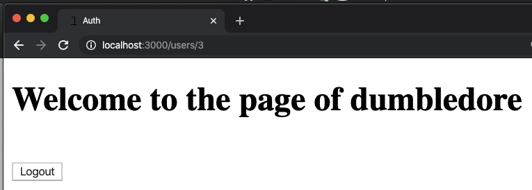 Other User Page