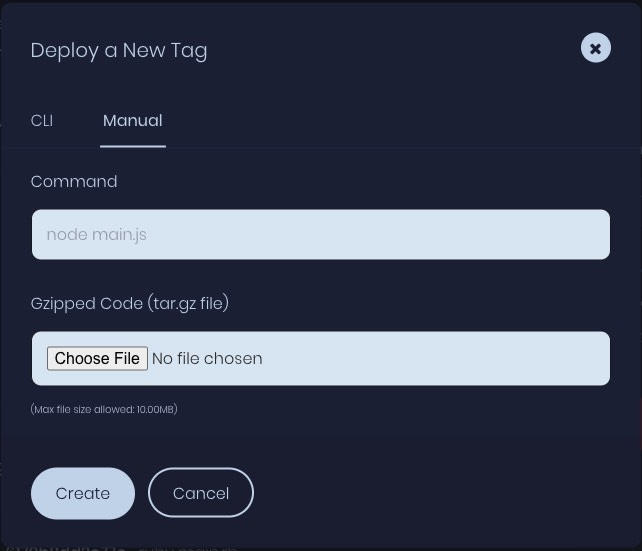 Deploy code