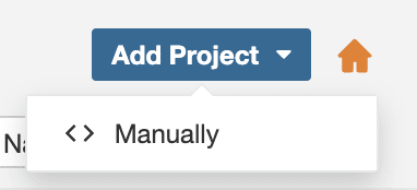 SonarQube Create project