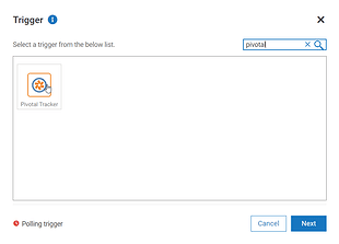 Pivotal Tracker trigger