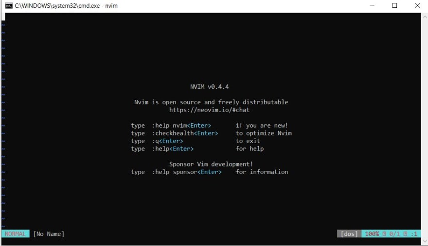 neovim windows