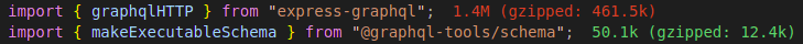 graphql cost of import