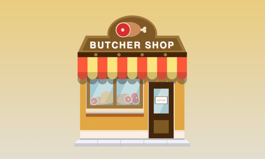 A butcher shop