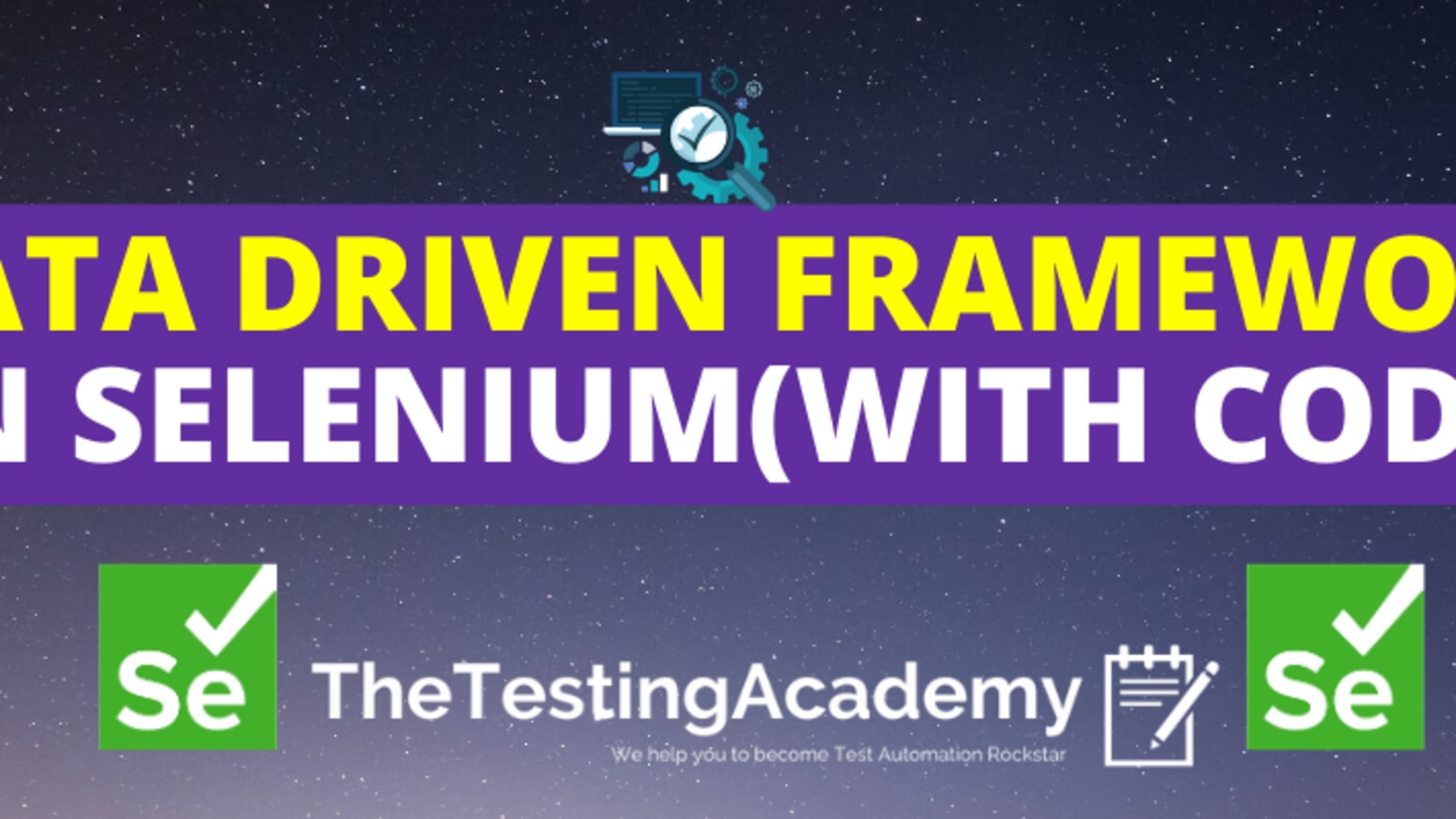 Data driven testing in Selenium WebDriver – Use of Apache POI to