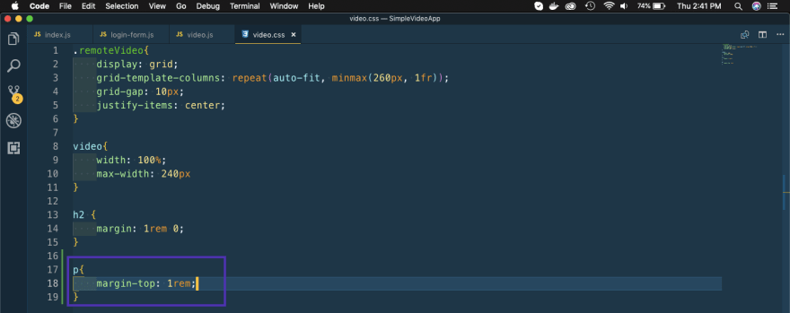video.css