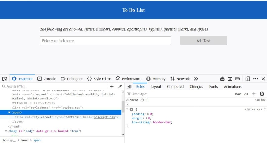 Html noscript hotsell