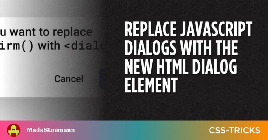 HTML Dialog