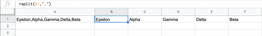 Alphabetize a Comma-Separated List in Google Sheets - DEV