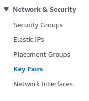 Key pairs