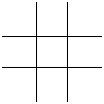 How to remove outside borders of a 3x3 grid using CSS, e.g. Tic-Tac-Toe ...