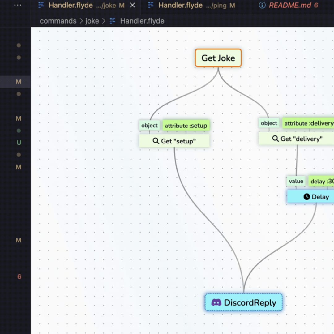 Build a Discord Bot Using Visual Programming in VSCode With Flyde - DEV  Community