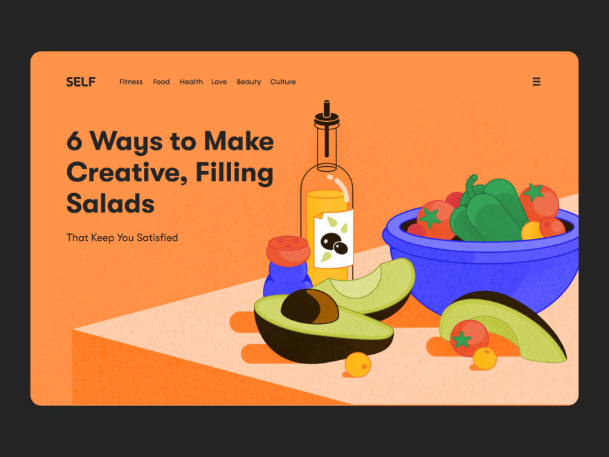 by [Tanya Shegol](https://dribbble.com/shots/17000800-Vegetables-illustration-Creative-food-illustration)