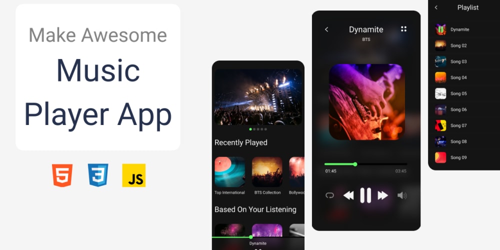 Build a Music Player with JavaScript - Live Coding Tutorial 