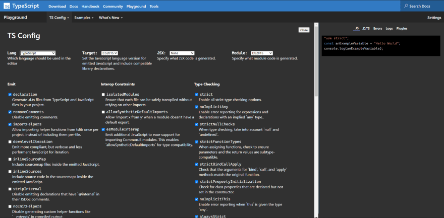 TypeScript 5 tsconfig.json multiple configuration files in extends