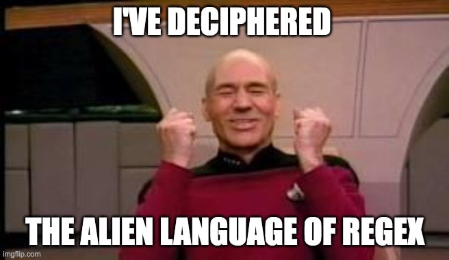 Picard Regex