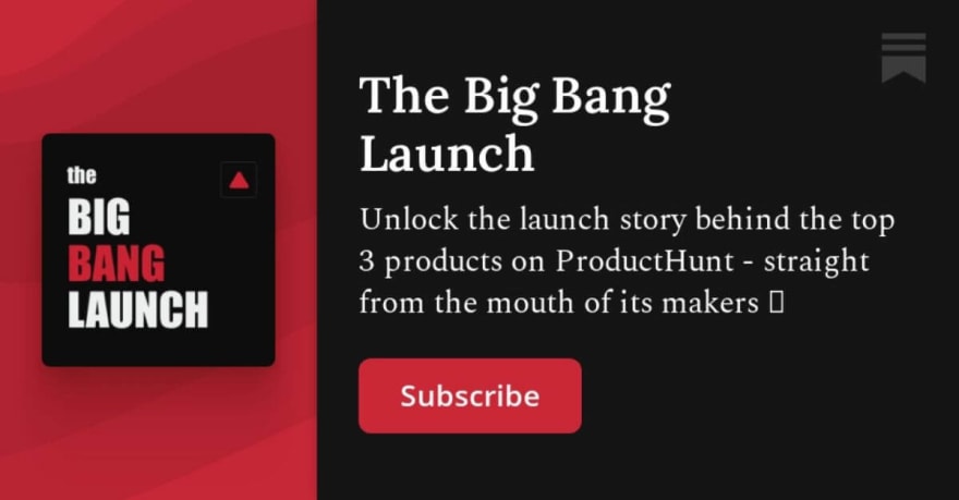 The Big Bang Launch