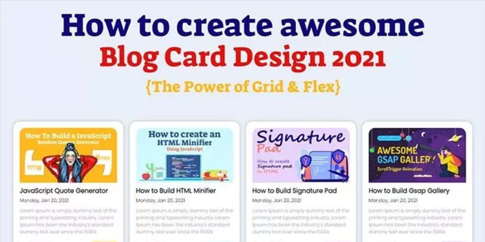 Awesome Blog Card Design 2021 - Free Cards Design - DEV Community 👩‍💻👨‍💻