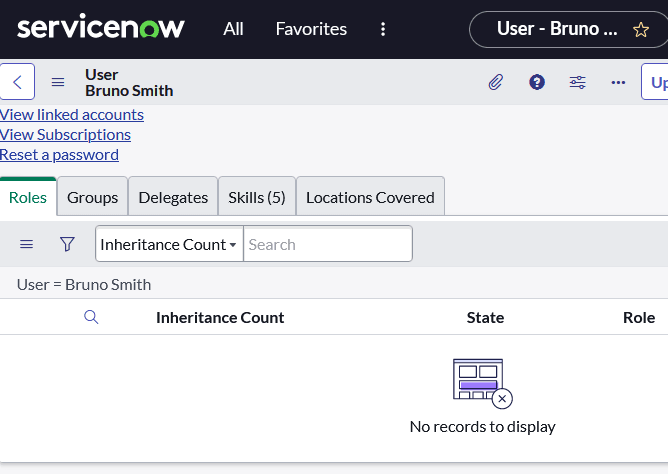 Related list conditions: Show users without any role