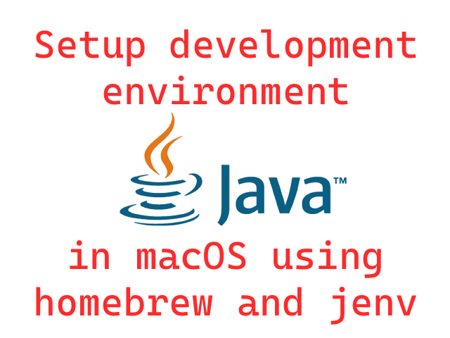 brew instal jdk on mac